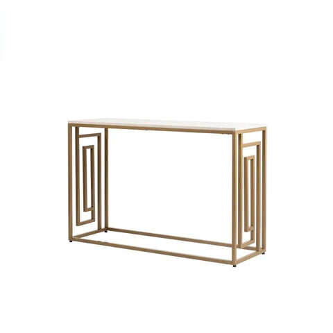 Devon Cream and Gold Console Table