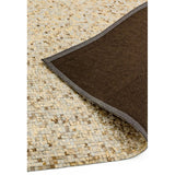 Elona Mosaic Cowhide Gold Rug - Image 4