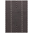 Muse Black Linear Rug MU10 Rug - Image 1
