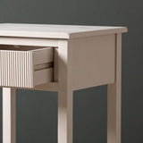 Lindon 1 Drawer End Table Summer Grey - KD