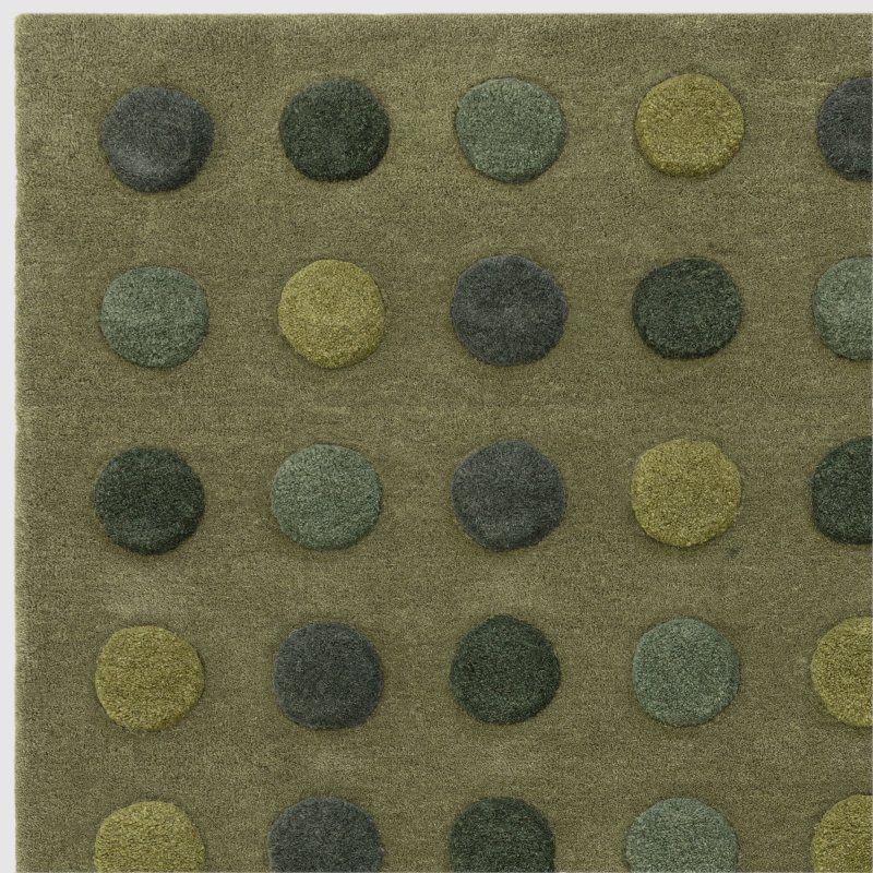 Dotty Green Rug