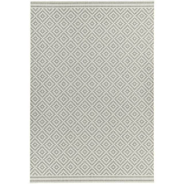 Patio 11 Diamond Grey Rug - Image 1