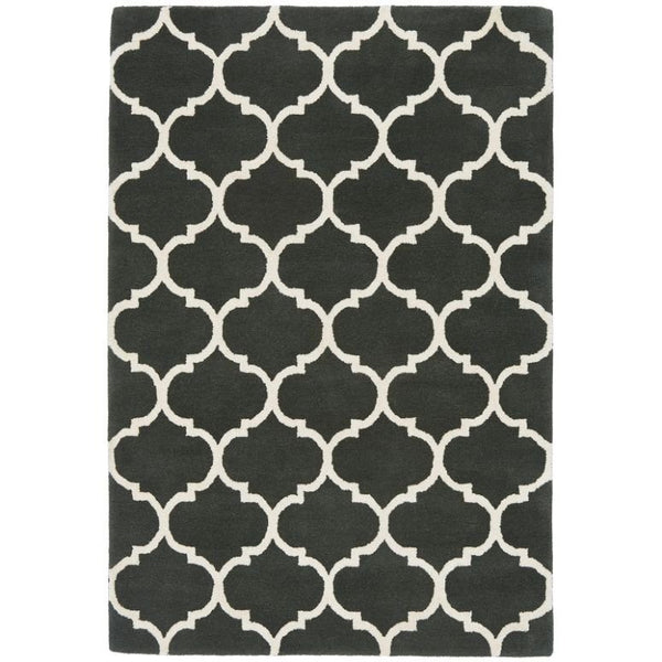Albany Rug Ogee Charcoal 080x150cm