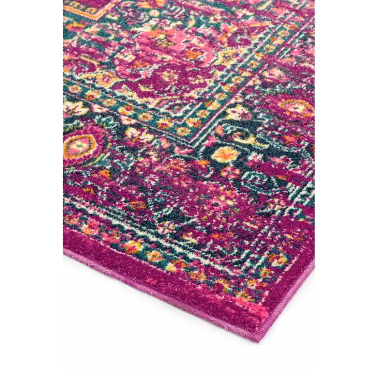 Colt CL04 Medallion Fuchsia Rug - Image 2