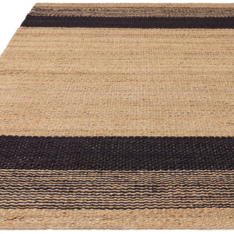 Cedar Charcoal / Natural Rug