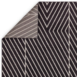Muse Black Linear Rug MU10 Rug - Image 2