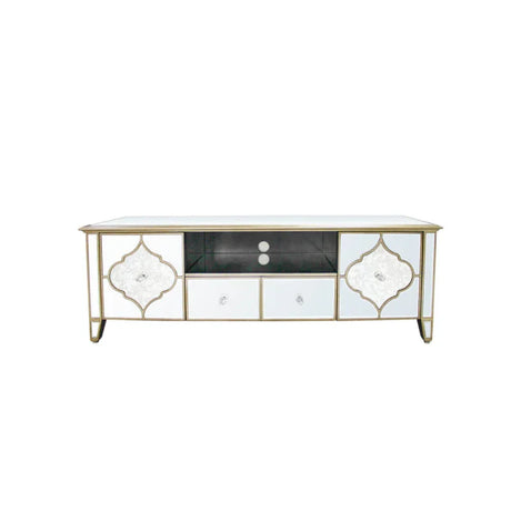 Marrakech 2 Drawer 2 Door Mirror Entertainment Unit