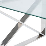 Zenith Stainless Steel Coffee Table