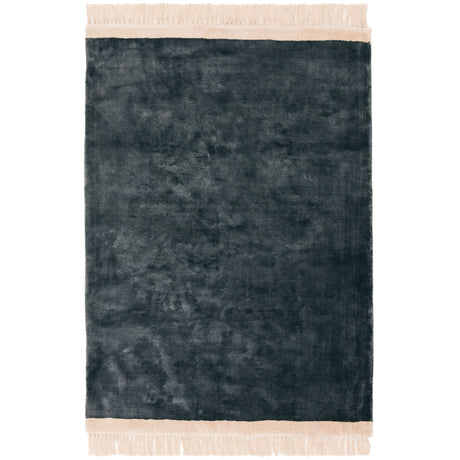 Elgin Petrol/ Pink Border Rug - Image 1