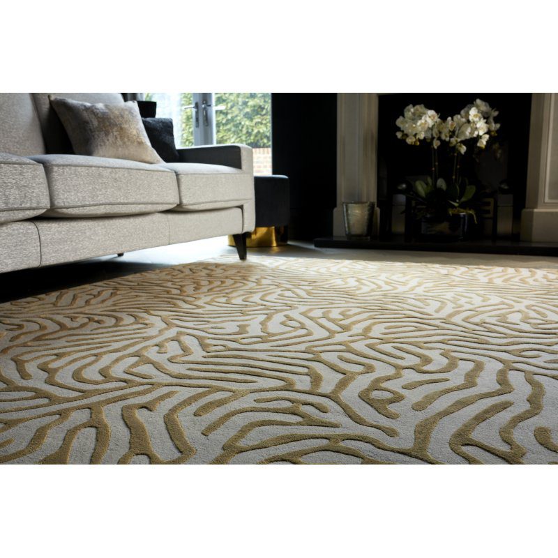 Katherine Carnaby Coral Gold Rug