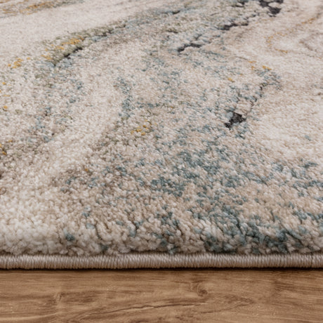 Mirage Wave Blue Rug - Image 4