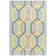 Matrix 67 Hexagon Silver Rug - Image 1