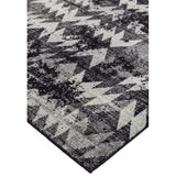 Nova Chevron Black Rug NV28 Rug - Image 3