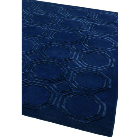 Nexus Octagon Navy/Navy Rug - Image 2