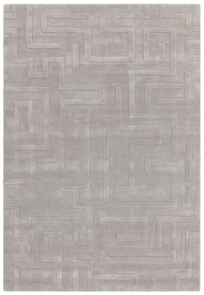 Maze Silver Rug