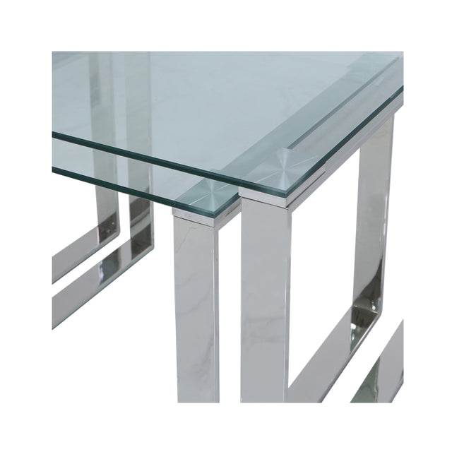 Set of 3 Harry Glass Coffee Tables