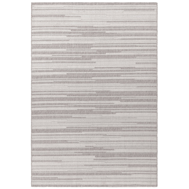 Camber Stripe Grey Rug - Image 1