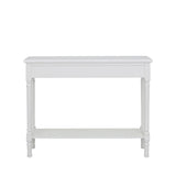Delta White Medium Console Table