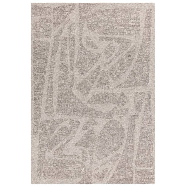 Loxley Stone Grey Rug - Image 1