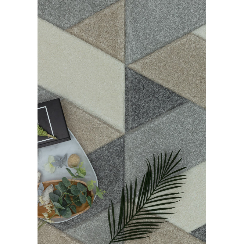 Sketch SK01 Rhombus Grey Rug - Image 3
