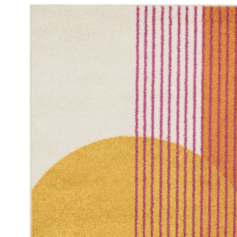 Muse Orange Retro Mu13 Rug