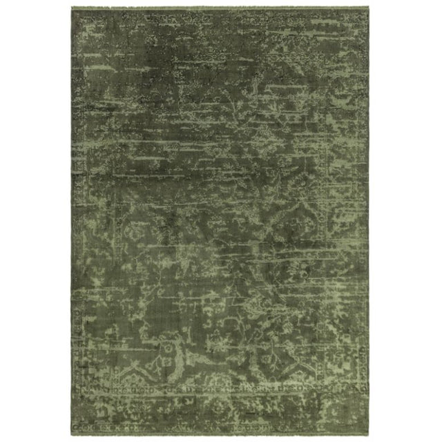 Zehraya ZE06 Green Abstract Rug - Image 1