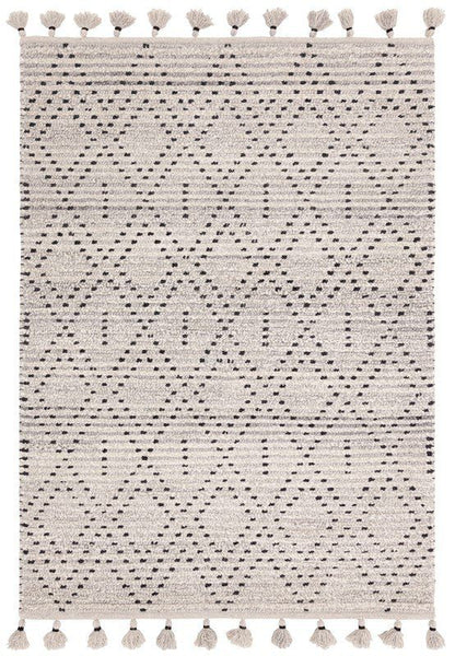 Nepal Grey/Black Diamond Rug
