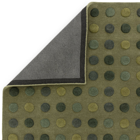 Dotty Rug Green Green Rug - Image 3