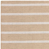 Global Cream Stripe Rug