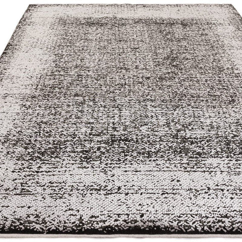 Elodie Silver/Black Rug