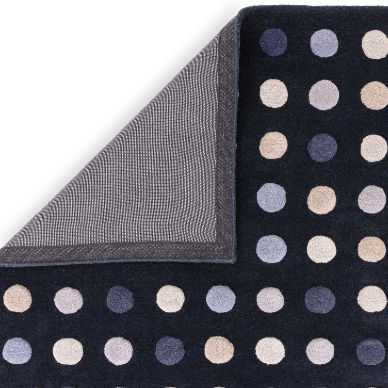 Dotty Navy Rug