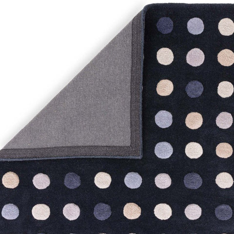 Dotty Navy Rug