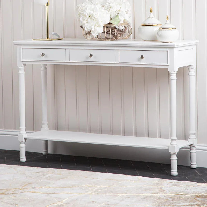 Delta Large 3 Drawer Console Table