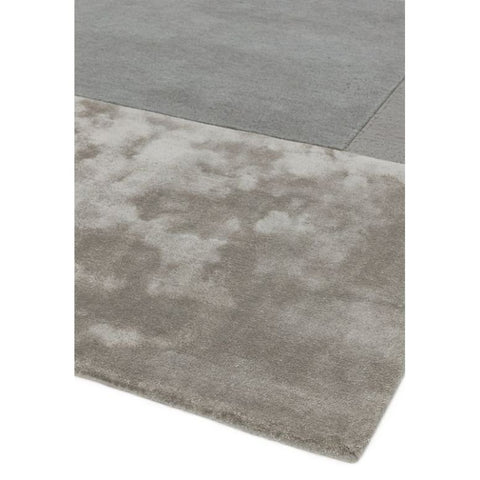 Tate Tonal Textures Silver Rug