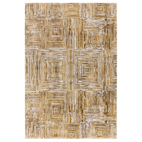 Kuza Portrait Gold Rug - Image 1
