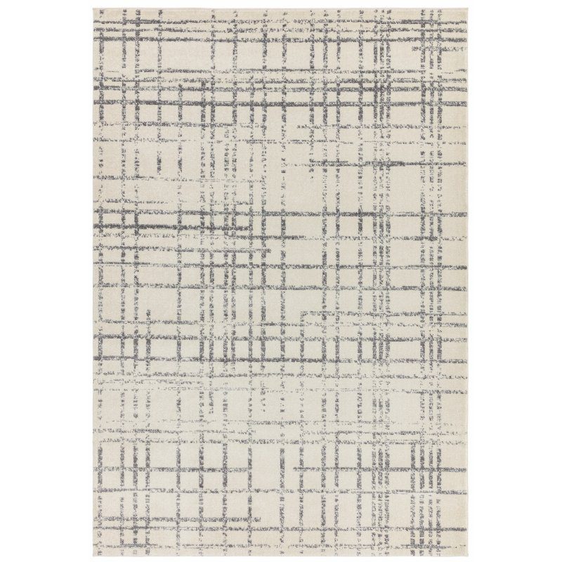Nova Grid Grey Nv31 Rug