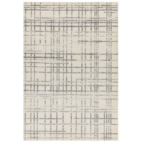Nova Grid Grey Nv31 Rug