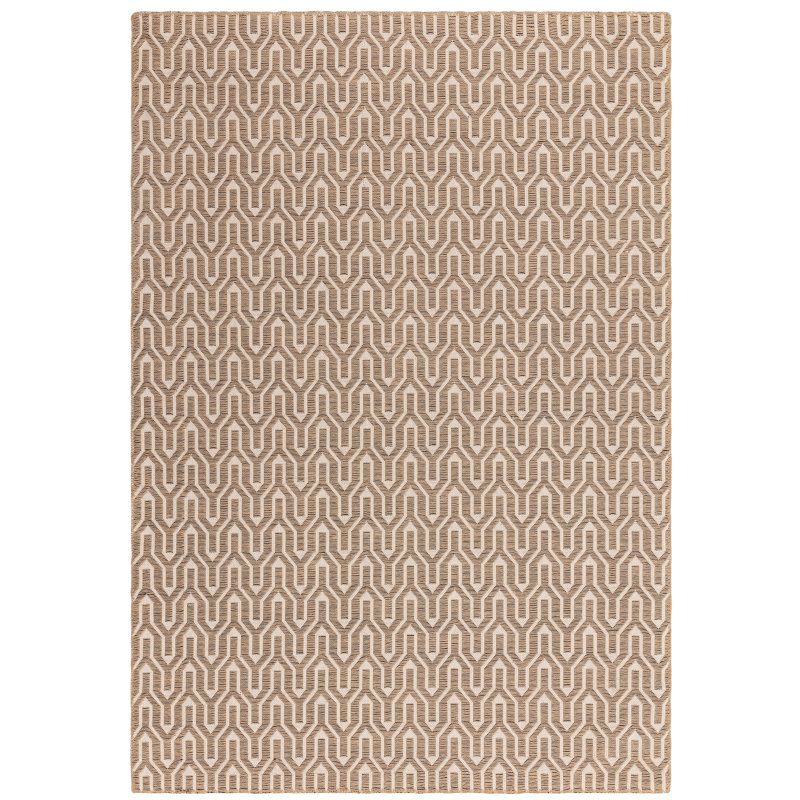 Global Cream Lattice Rug