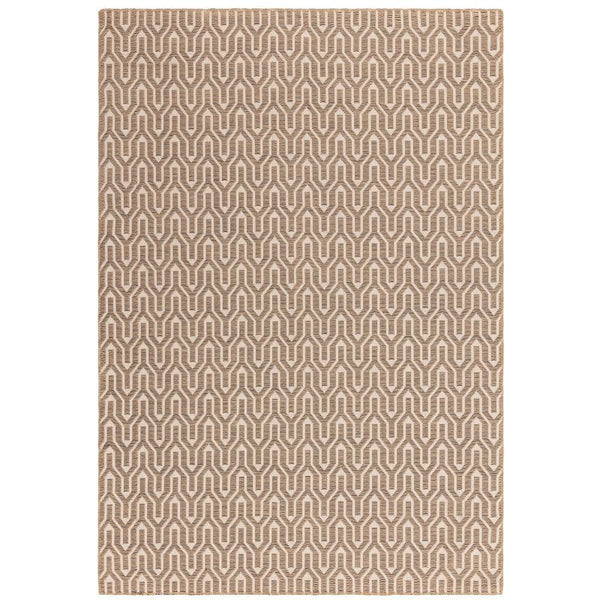 Global Cream Lattice Rug