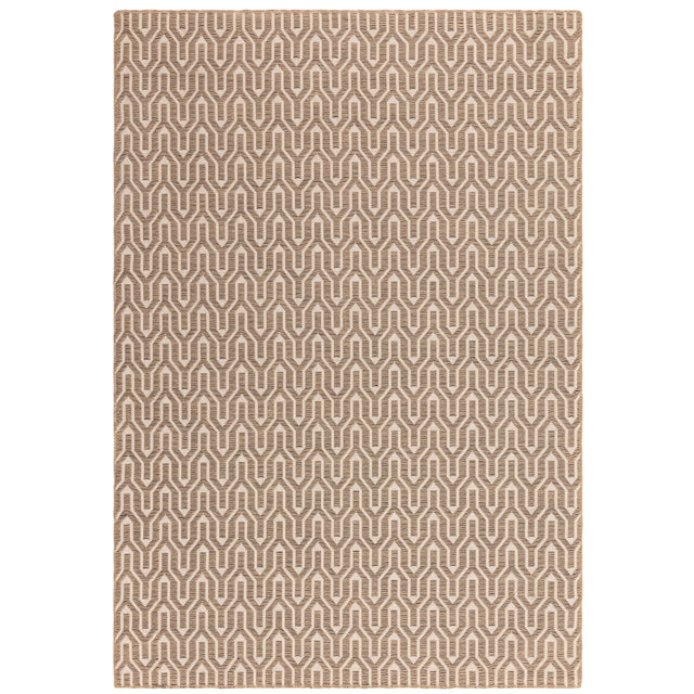Global Cream Lattice Rug - Image 1