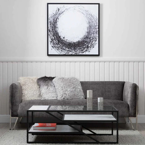 Ibarra Black and Grey Coffee Table - KD