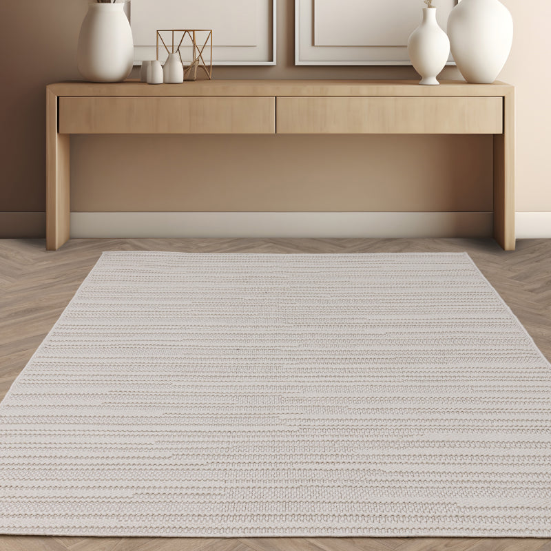 Camber Stripe Ivory Rug - Image 5