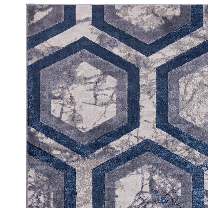 Aurora Hexagon Au19 Rug