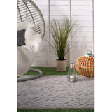 Salta SA03 Silver Geometric Rug - Image 2