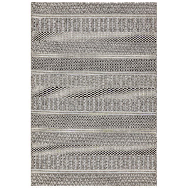Varanda VA04 Natural Stripe Rug - Image 1