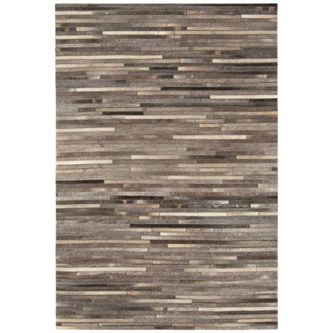 Gaucho Dark Grey Stripe Rug