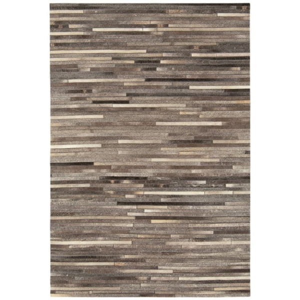 Gaucho Dark Grey Stripe Rug