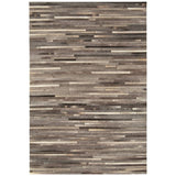 Gaucho Dark Grey Stripe Rug