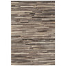 Gaucho Dark Grey Stripe Rug - Image 1