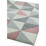 Sketch Sk05 Cubic Pink Rug